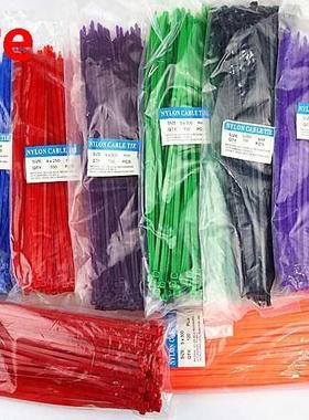 100pcs 5*250mm/5*300mm/4*300/4*250mm Self-locking nylon cabl