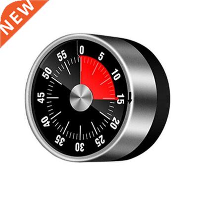 New Stainless Steel Visual Timer Mechanical Kitchen Timer 60