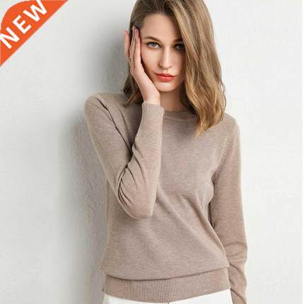 Autumn Winter New Cashmere Sweater Women Knitted Pullover Wo