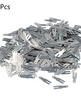 100pcs/lot 0.15*20*4 H type Nickel Plated Steel Strap Strip