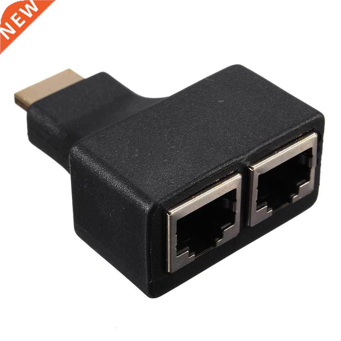 1080p 4K HDMI To RJ45 Adapter Ethernet Network Extender by C
