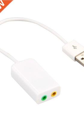 USB 2.0 Sound Card USB Audio Extenal USB Sound Card 7.1 Audi