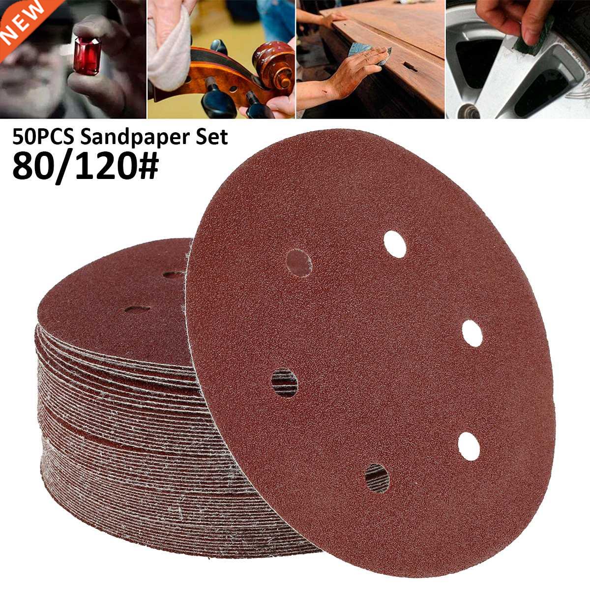 50Pcs 6 Inch 150mm Sanding Disc Alumina Surface Conditioning