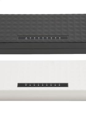 White 8-Port Hubs 1000Mbps Gigabit Ethernet Desktop Switch F