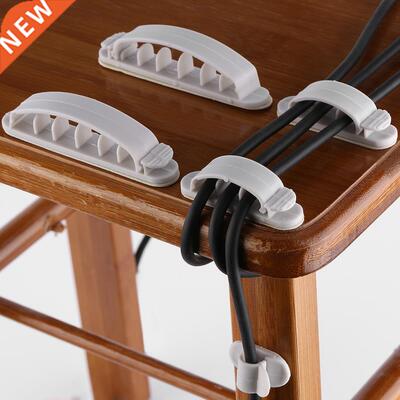 10pcs Cable Winder Earphone Cable Organizer Desktop Wire Sto