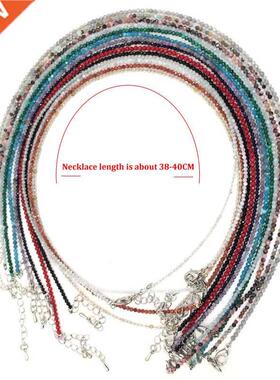 Natural Quarts Tourmaline Garnet Amethysts Stone 2mm Cutting