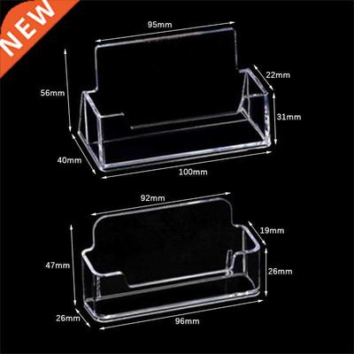 Clear Desk Shelf Box Storage Display Stand Acrylic Plastic T