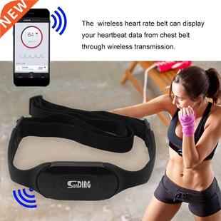 Heart Band Rate Monitor Wireles Waterproof Bluetooth Fitness