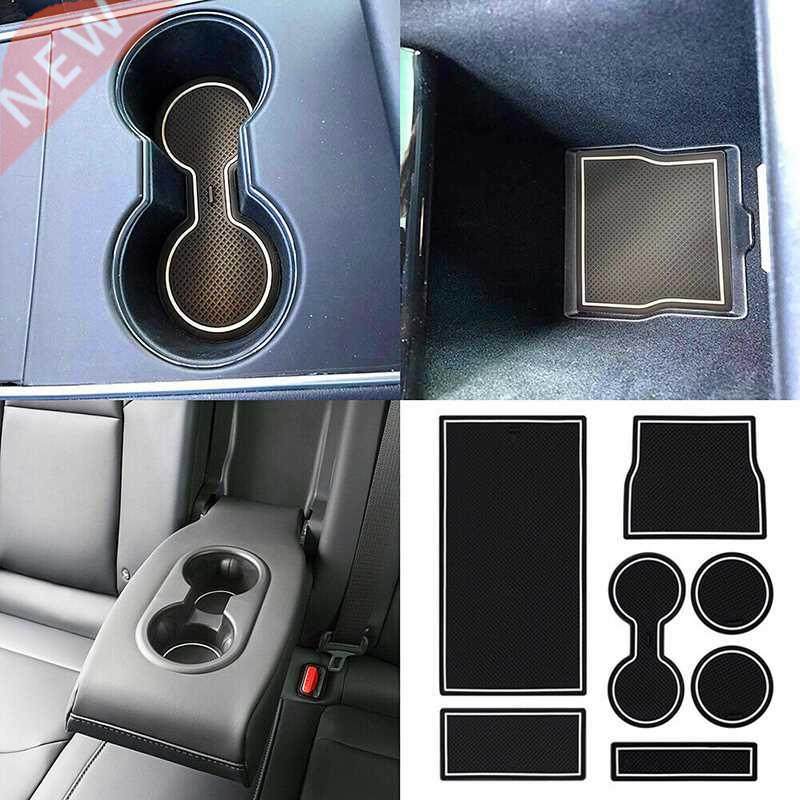 For Tesla Model  Accessories Car Console Wrap Mat Non Slip