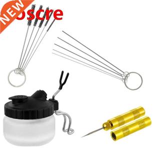 10.2x10x10.2cm Washing Pot 2 Replaceable Dredging Needle Air