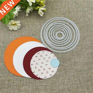 8pcs Circles Metal Cutting Dies Stencils for DIY Scrapbookin
