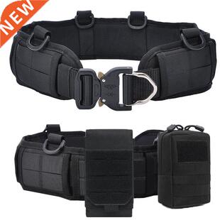 Military Tactical Adjustable Belt Outdoor Work Men Molle Bat