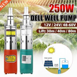 1800L 48V Deep Well Submersible 24V Solar 250W Pump 12V