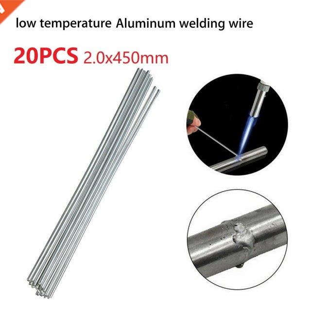 2*450mm Weldng Rod 20pcs Alumnum Brazng Easy Low Tempera