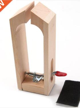 Leather Craft Retaining Clip Wood Tools Hand Tool Set Table