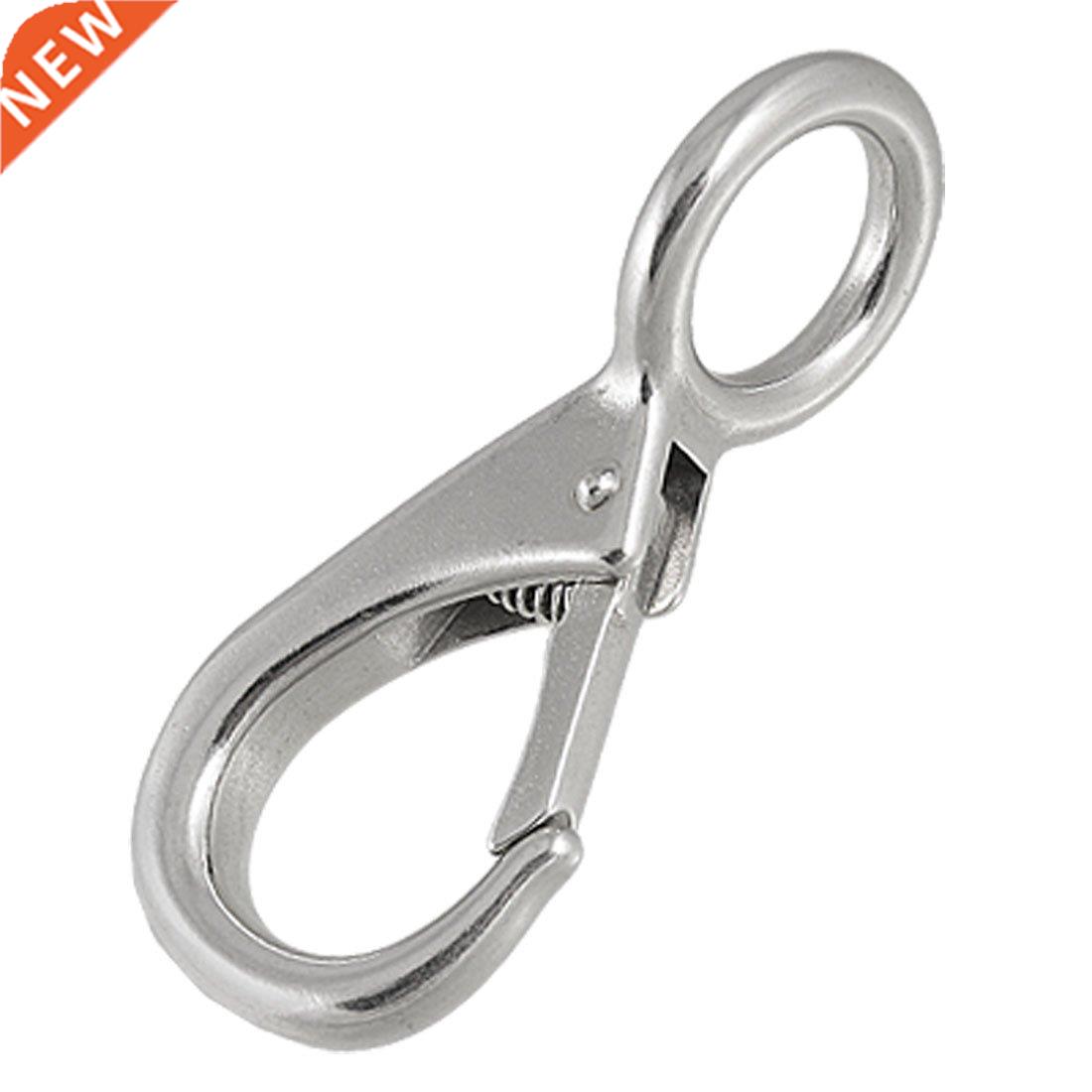 Size 2 Loaded Fixed Eye Boat Clip Hook