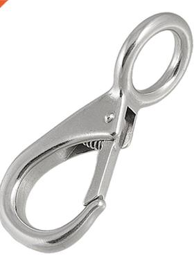 Size 2 Loaded Fixed Eye Boat Clip Hook