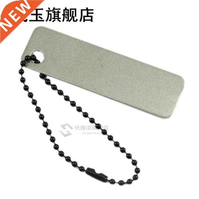 1Pc Pocket Kitchen Knives Sharpener with Keychain Diamond Kn