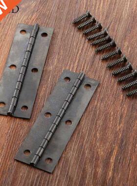 2Pcs Black Kitchen Cabinet Door Hinges Furniture Accessories