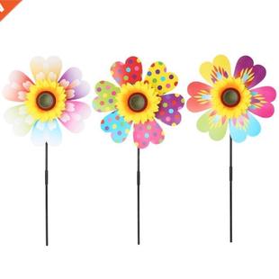 Sunflower Toys Decoration Garden Colo Windmill Ornaments Kid