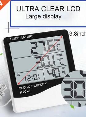 1PCs LCD Digital Temperature Humidity Meter Home Indoor Outd
