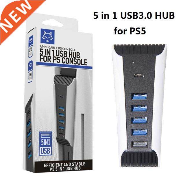 For PS5 Expander Adapter Digital Edition Console Import USB