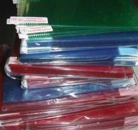 100pcs/lot 110x62MM Universal 5'' Clear Scre