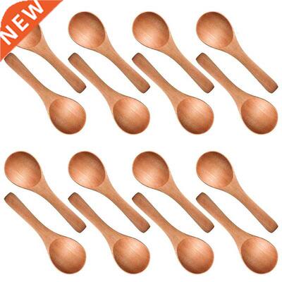 Small Wooden Spo on Tasting Spo on Condiments Salt Spoons fo