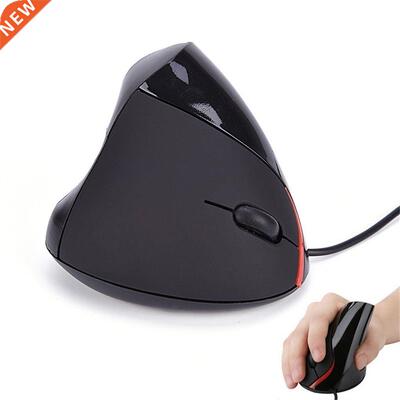 Verticl USB Wired Opticl Mouse 5 Buttons 1200DPI Gming Mo