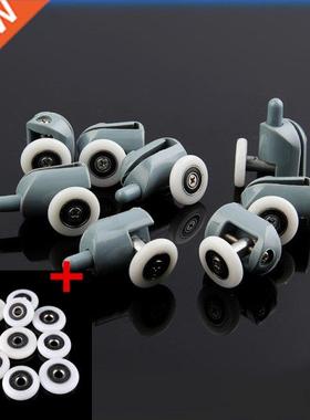 8pcs Diameter19/20/23/25/27mm Shower Door Rollers/Runners/Wh