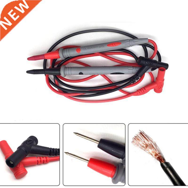2pcs Proe Test Lead Pin Multimeter Tip Meter Gray Multimete