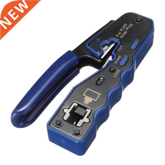 Crimper Cable Cutter RJ45 Crimp Tool Pass Through Cutter Net