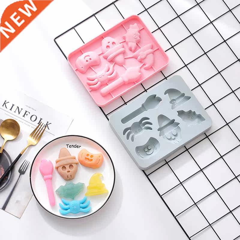 Halloween Holiday Pumpkin Cake Mold 6 Cavities Pumpkin Ghost