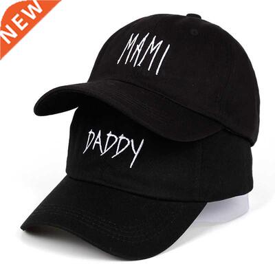 new daddy Mami embroidery hats Unstructured adjustable cotto