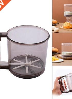 Portable Cake Net Sieve Flour Sieve Filter Sieve Handheld Fl
