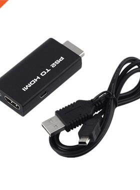 Portable PS2 To HDMI-compatible Audio Video Converter Adapte