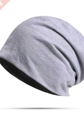 New Spring And Autumn Beanies Hats Men's Winter Solid Color