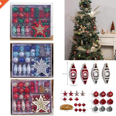 7.5CM Christmas Balls Ornaments Big Size Christmas Tree Deco