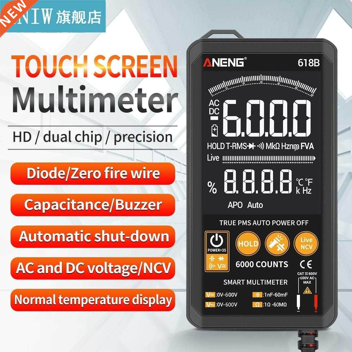 Multimeter Tester Digital Multimeter Professional Continuity
