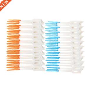 Floss Toothbrush Pick Clean-Tools Soft Plastic 50pcs Massage