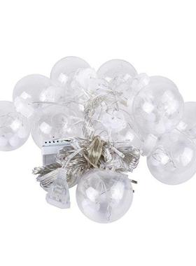 12 LED Wishing Ball Curtain String Lights 2.5M Bedroom Home