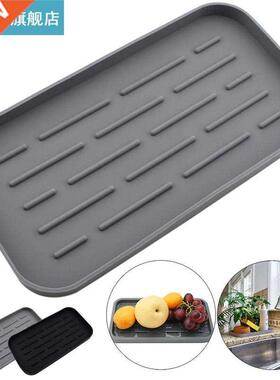 1pc Dish Drying Tray Creative Silicone Multi-Use Dish Drainb