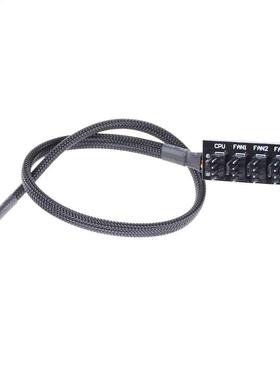 Cable 1 Female To 5Male 5Pin Socket Fan Hub Splitter Cable F