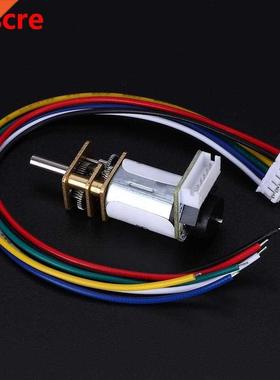 DC Gear ox Motor Mini Low Noise 6V 300rpm for Electric Curt