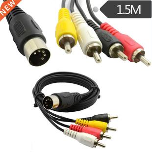 Pin RCA Audio Din Plugs Male Cable Plug Phono