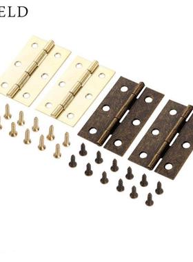 2pcs 63*40mm Antque Furnture Hnge Cabnet Drawer Door But