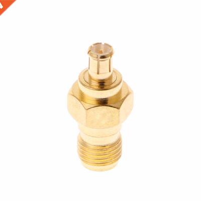SMA Female To MCX Male Plug Straight RF Coaxial Adapter Conn