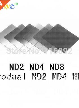 6pcs color filter ND2 ND4 ND8 + Gradual ND2 ND4 ND8 filter