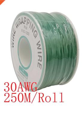 30AWG Wrapping Wire Tinned Single Core Copper Solid PCB Cabl