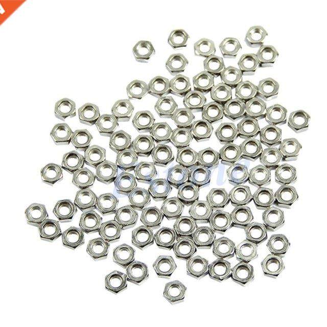 500pcs/lot M3 Dia 3mm Hex Screw Nut Carbon Steel Nuts Good Q